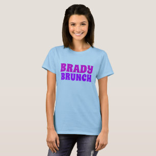 Camiseta BRADY BRUNCH, novidade feminina