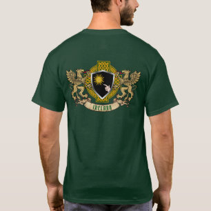 Camiseta Brady Irish Shield & Griffins Personalizados 