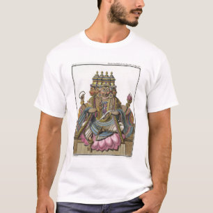 Camiseta Brahma, deus Hindu da criação, 'da viagem auxili