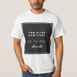 Camiseta braille tudo está bem