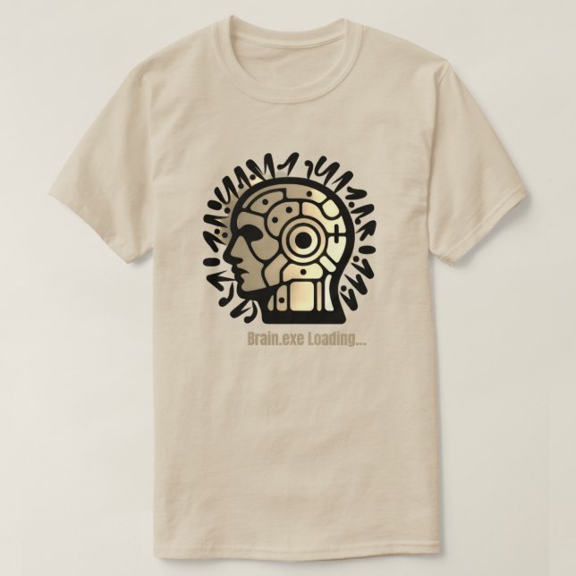 Camiseta Brain.exe Carregando… (Frente do Design)