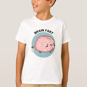 Camiseta Brain Fart Engraçado Anatomia Pun