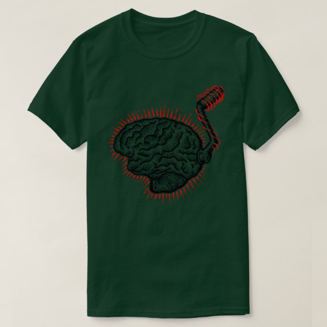 Camiseta Brain Moto (Frente do Design)