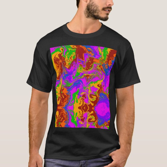 Camiseta Brain Porridge em Abstrato (Frente)