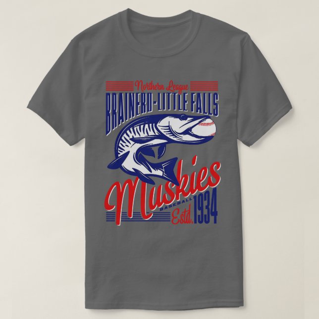 Camiseta Brainert Pequenas Quedas Muskies (Frente do Design)