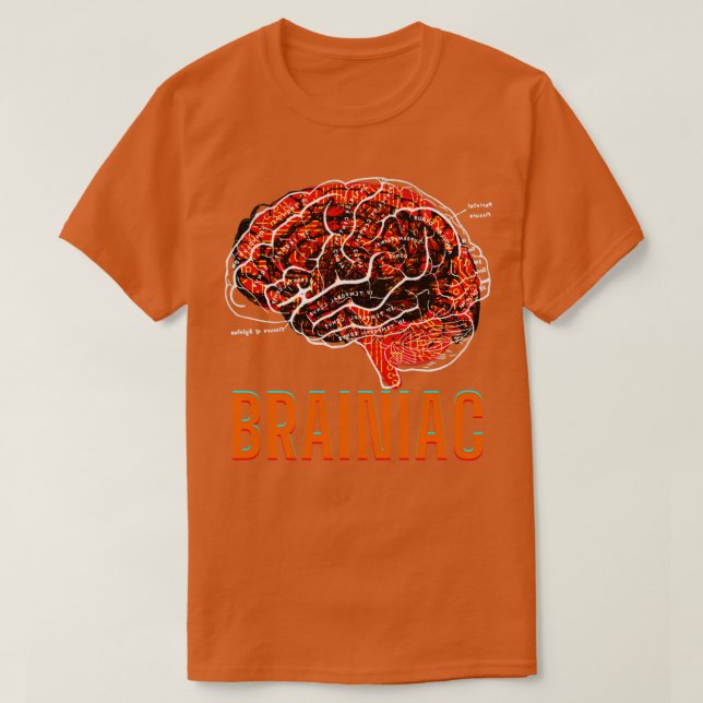 Camiseta Brainiac (Frente do Design)