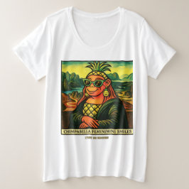Camiseta Brainrot POP Chimpabella Feminimini Sorrisos
