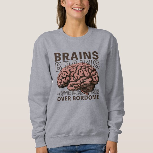 Camiseta Brains Over Bordome (Frente)