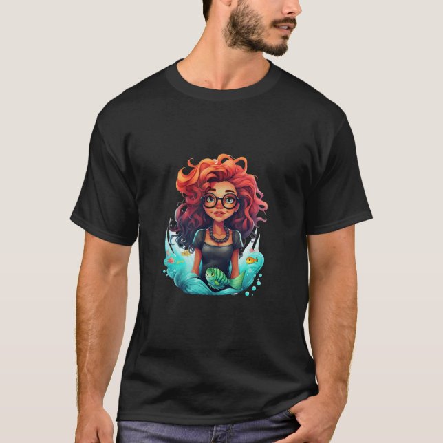 Camiseta Brainy mermaid (Frente)