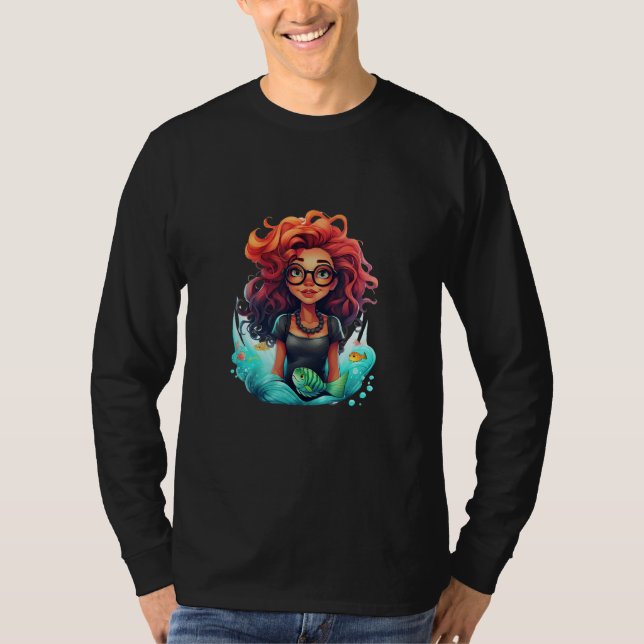 Camiseta Brainy mermaid (Frente)