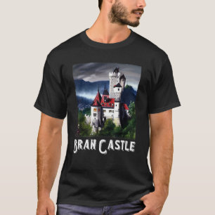 Camiseta Bran Castle Transylvania Home Para A Pintura De Dr