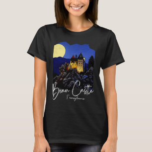 Camiseta Bran Castle Transylvania Home Para A Pintura De Dr