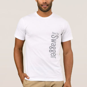 Camiseta branca básica de uso masculino
