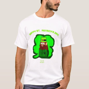 Camiseta Branca Básica Masculina Leprechaun