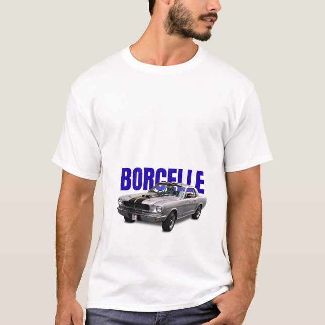 camiseta branca com design único (Frente)