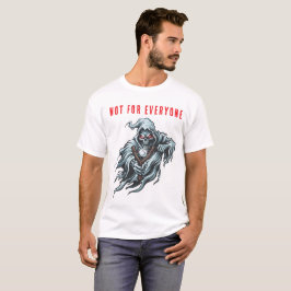 Camiseta Branca com Estampa do Ceifeiro Sinistro n