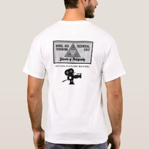 Camiseta branca da marinho MOPIC School