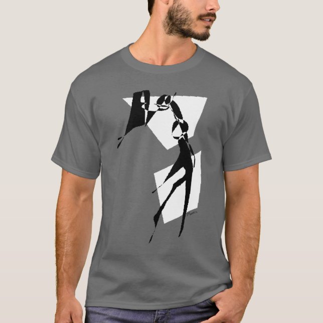 Camiseta Branca de Basquete (Frente)