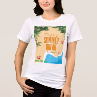 Camiseta branca de bétula misturada.