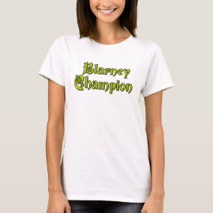 Camiseta branca de campeão da Blarney