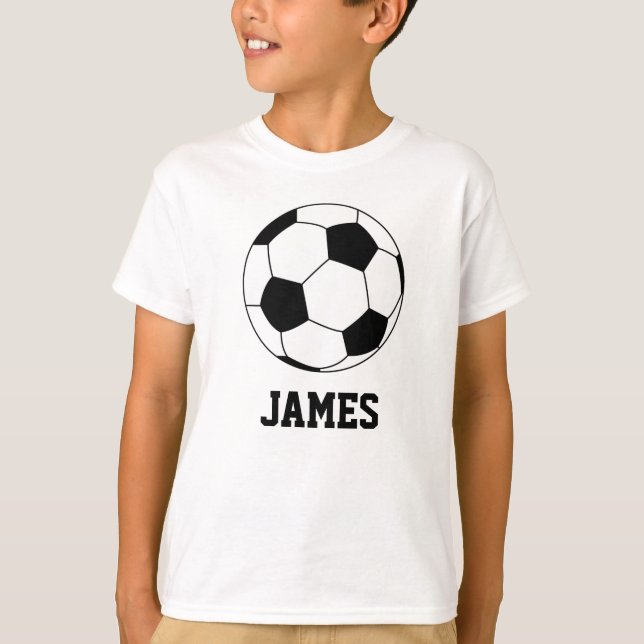 Camiseta Branca de Futebol Personalizado do Esporte (Frente)