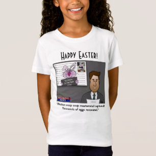 Camiseta branca de golpe de cozinha