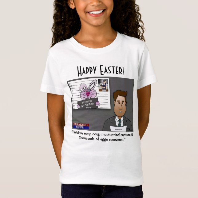 Camiseta branca de golpe de cozinha (Frente)