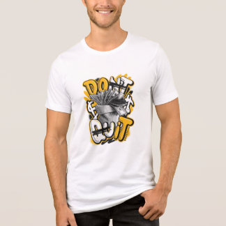 Camiseta branca de meia manga