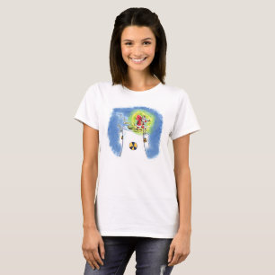 Camiseta branca de Noel Nuked