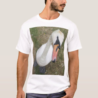 Camiseta branca Design de Cisne