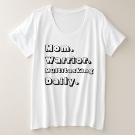 Camiseta Branca Diária Multitarefa Personalizada d