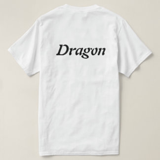 Camiseta branca Dragão