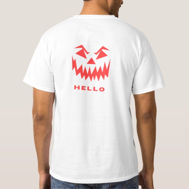 Camiseta Branca Estética Design Minimalista (Verso)