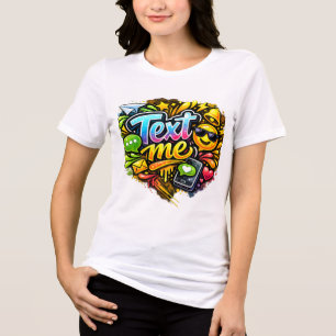 Camiseta Branca Feminina da Moda