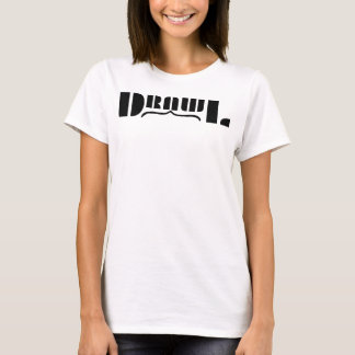 Camiseta Branca Feminina Drawl OG