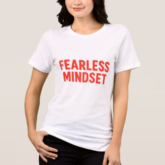 Camiseta Branca Feminina Motivacional