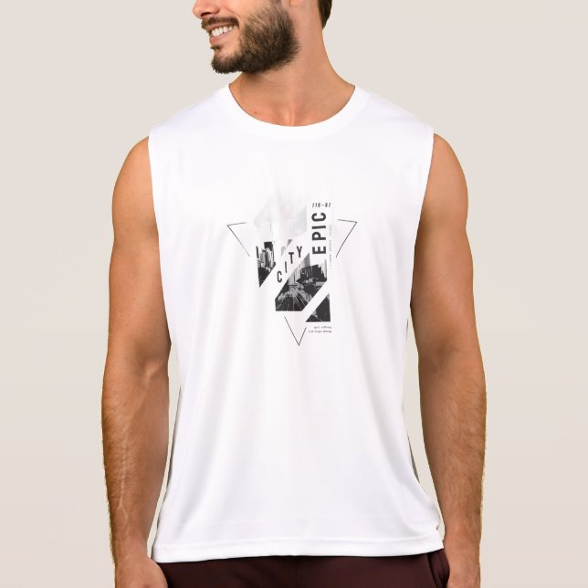 Camiseta branca gola redonda (Frente)