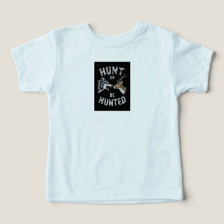 Camiseta Branca Gráfica Hunt or Be Hunted | Legal