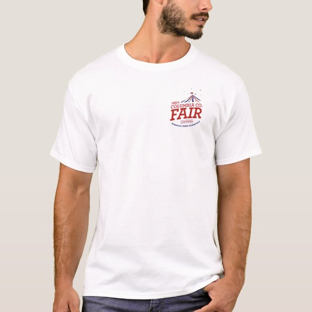 Camiseta Branca Masculina 250 (Frente)