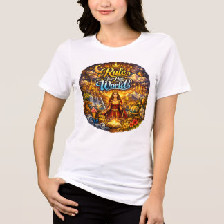 Camiseta Branca Mulheres Motivacionais