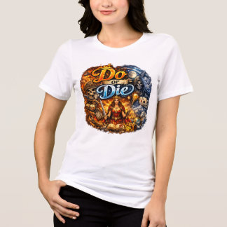 Camiseta Branca Mulheres Motivacionais