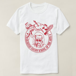 Camiseta branca personalizável com logotipo SOA OG