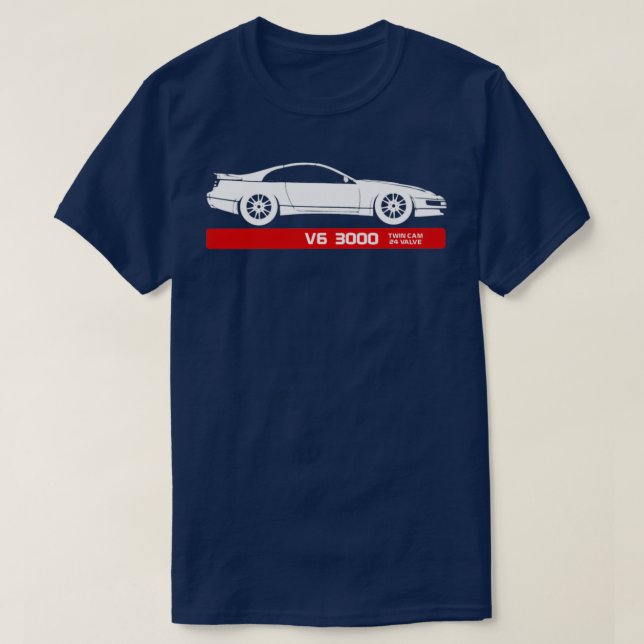 Camiseta Branco 300zx (Frente do Design)
