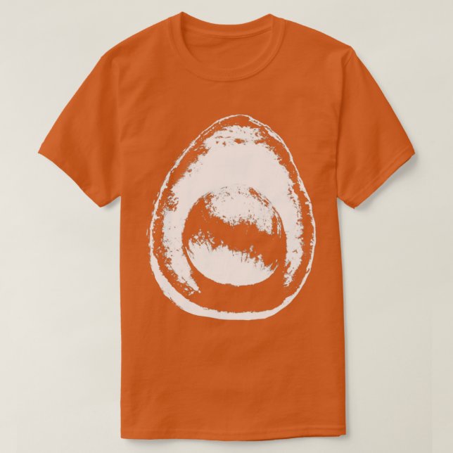 Camiseta branco abacado a preto (Frente do Design)