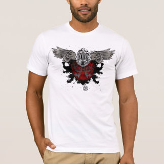 Camiseta Branco alto da regra dos homens