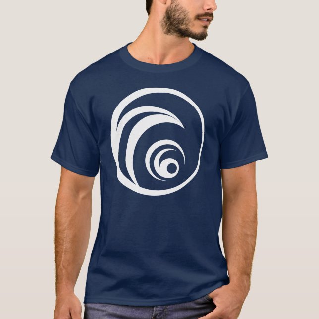 Camiseta Branco clássico de Bombora (Frente)
