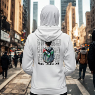 Camiseta Branco da Palestina Livre