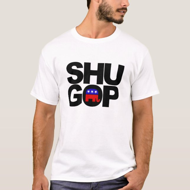 Camiseta Branco do Tshirt do CR de SHU (Frente)