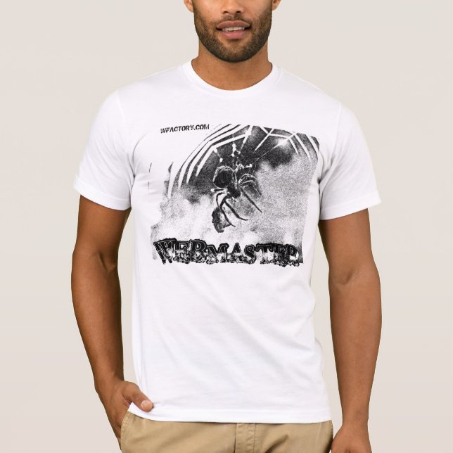 Camiseta Branco do WEBMASTER (Frente)