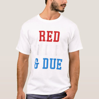 Camiseta Branco e Vencido 4 de Julho EUA
